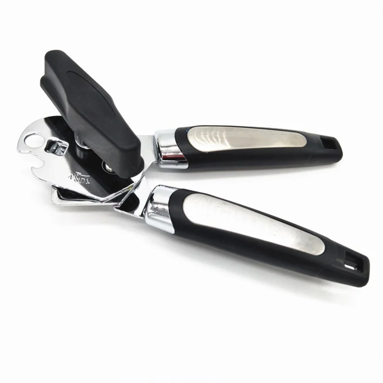 Multifunction Stainless Steel 3-in-1 Manual Opener for Bottles and Cans Butterfly Smooth for Topless Edge Handheld