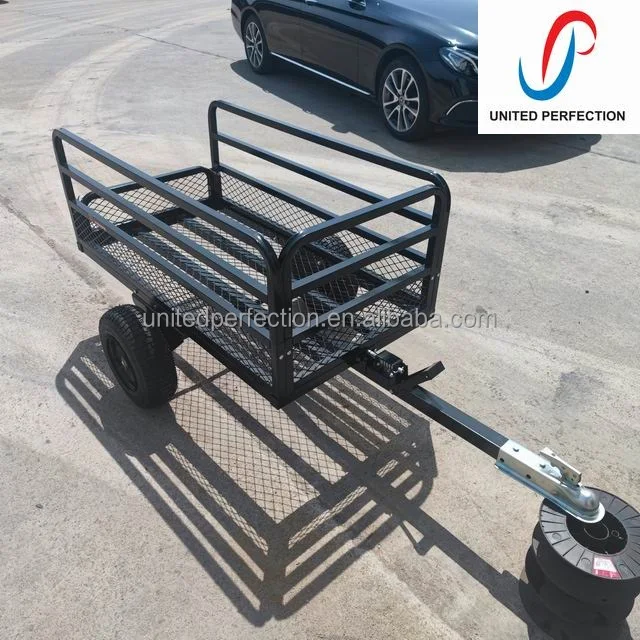 CTC Supplied Small Tractor Behind Tow Bike Dump Trailer Motorcycle & ATV Trailers With Low MOQ Car Trailers