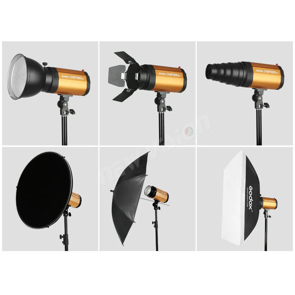 GODOX 300 W 300SDIプロ写真スタジオムーンライトストロボフォト  