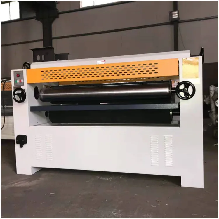 Glue Roller Spreader Machine 1300mm Width Single Side Glue Spreader Machine
