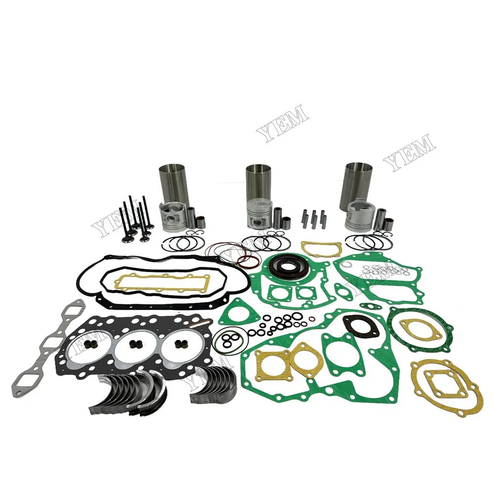 For Mitsubishi MachineryS3Q2 Overhaul Kit With Valves Engine Parts 6