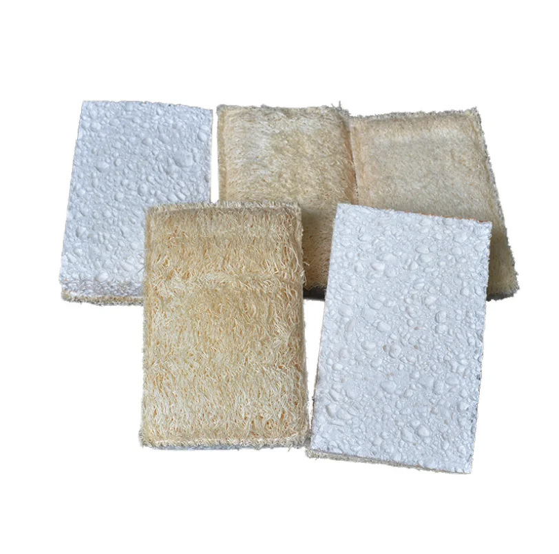 Loofah + Cellulose Kitchen & Cleaning Sponge