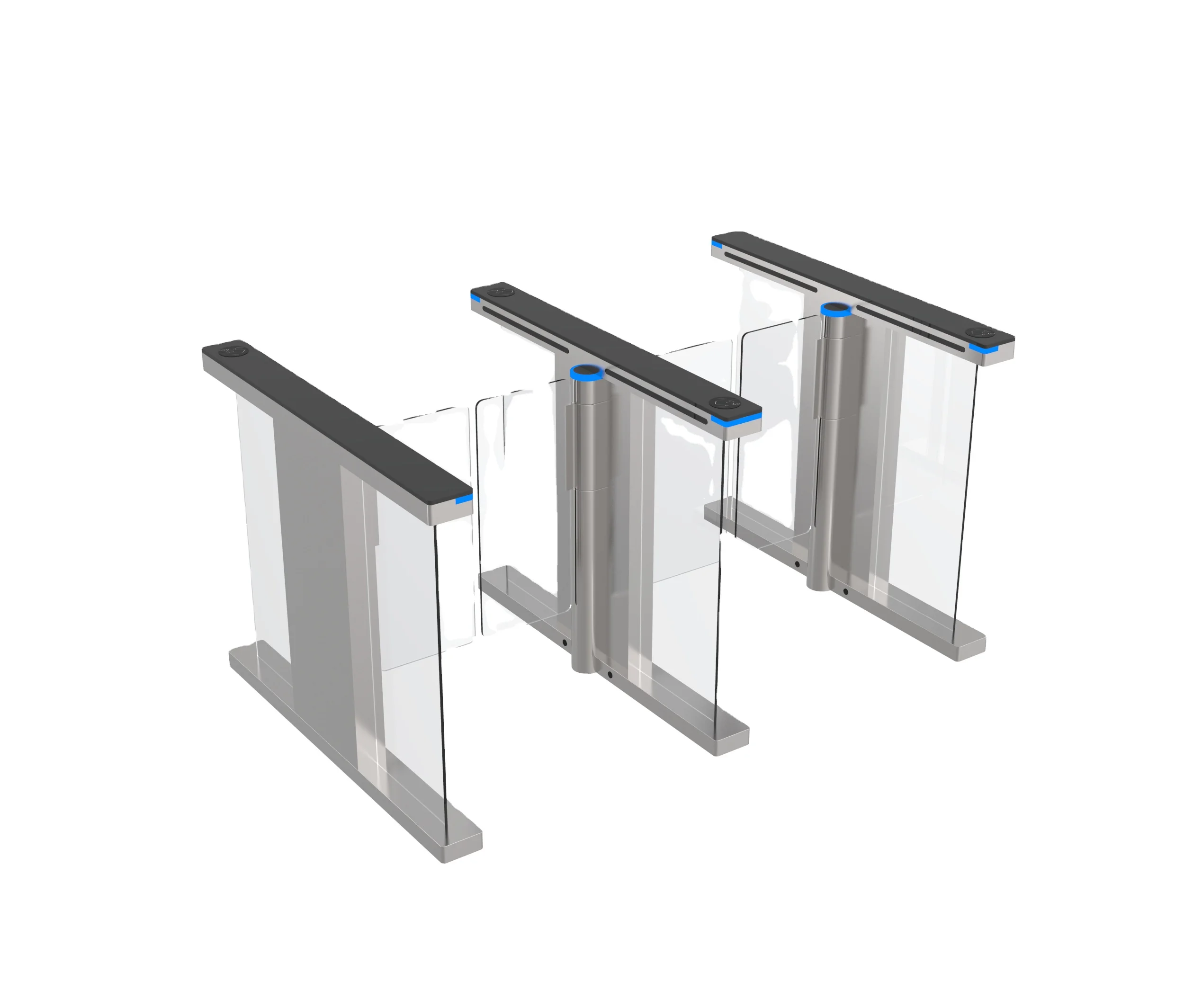 Full automatic speed gate turnstile door with rfid card reader