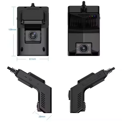 4G HD Algorithm GPS Tracker Dash Cam for Cars & Trucks Video GPS Tracker Camera Supports Glonass Beidou Lbs Positioning Modes