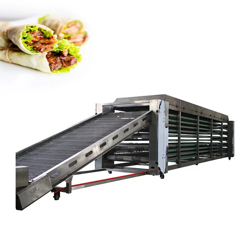 Автоматический аппарат для приготовления плоского хлеба, аппарат для приготовления жареной муки, тортильи