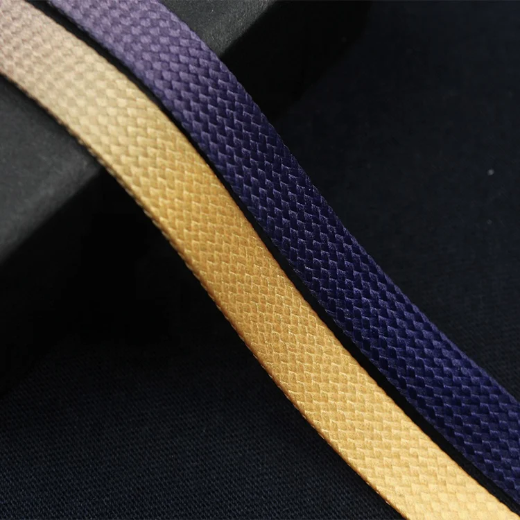 
Силиконовые плоские градиентные шнурки для толстовки с логотипом на заказ 