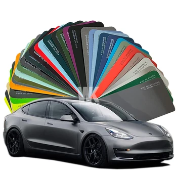 Factory Wholesale Original Car Paint Color Series PET Automotive Decorative Vinyl Wrap Body Protection Film Color Change Film