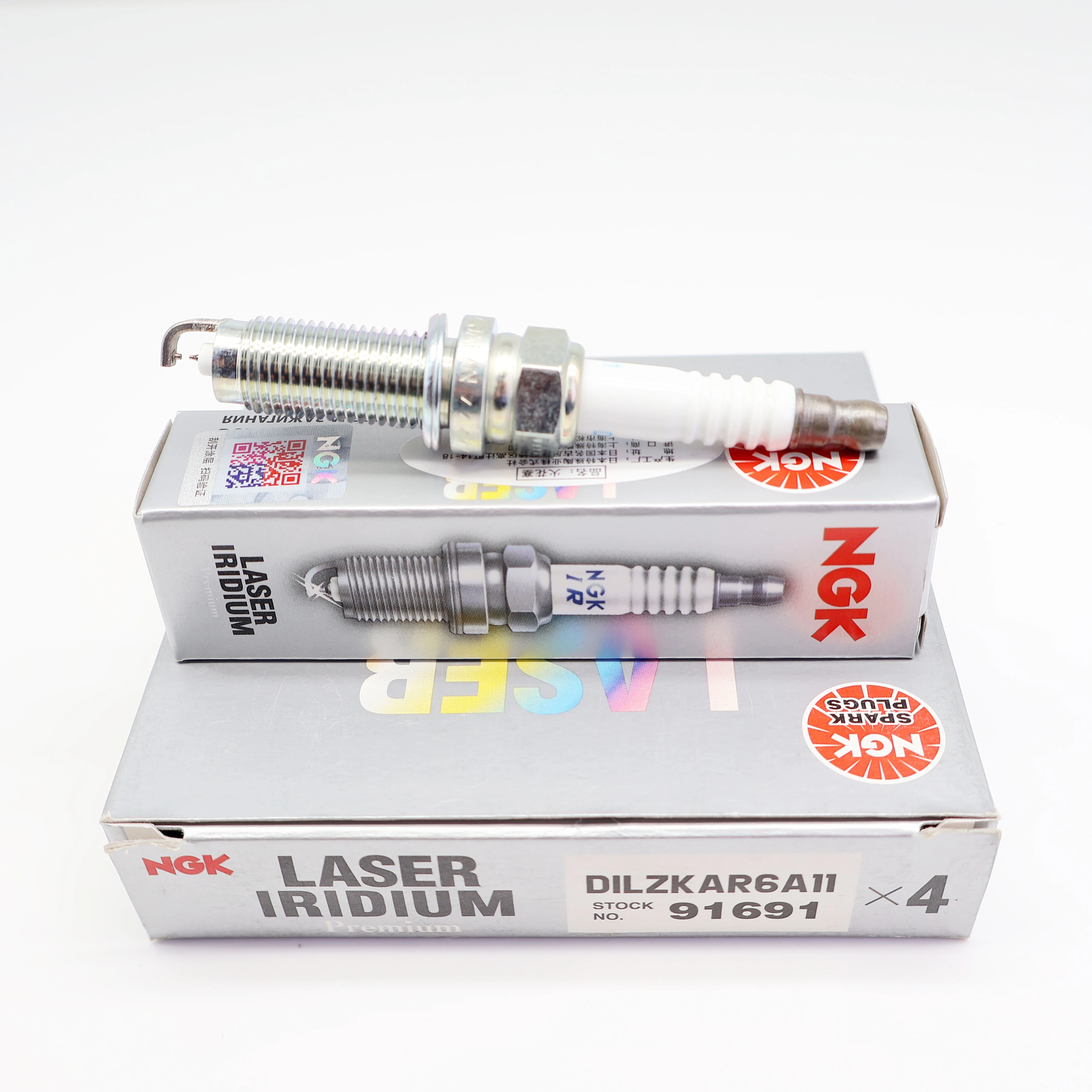 NGK DILZKAR6A11 Spark Plug OEM 224011HA1C for Nissan Models