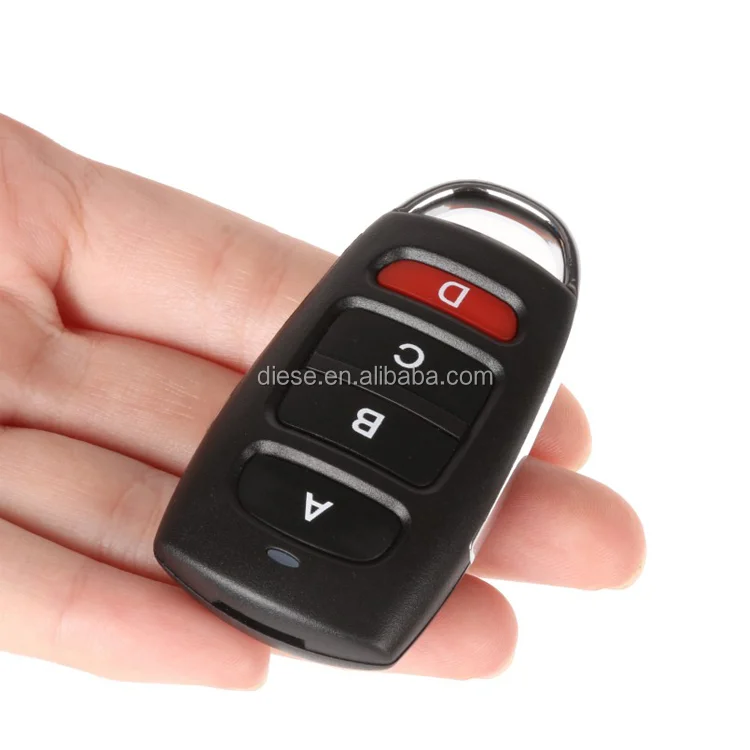 Universal Garage Door Rolling Code Learning Fixed Code Duplicator 4ch Remote Control Rf 433mhz