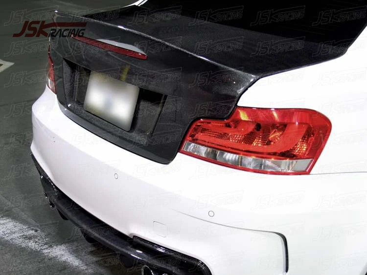 Стильная крышка багажника из углеродного волокна CSL для BMW 1 серии E82 E88 1 м