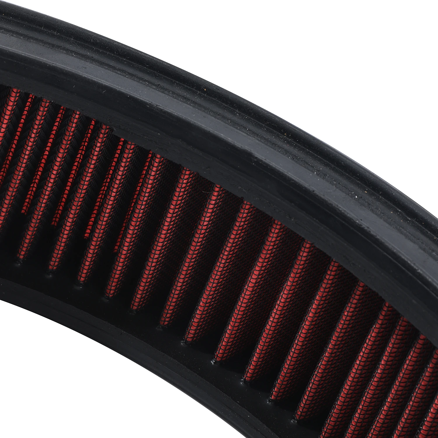 Racing Car 14inch Red Valve Cover Air Cleaner Intake Air Filter