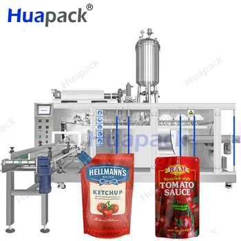 Doypack Packing Premade Pouches Spout /Zipper Multi-Function Packaging Machines