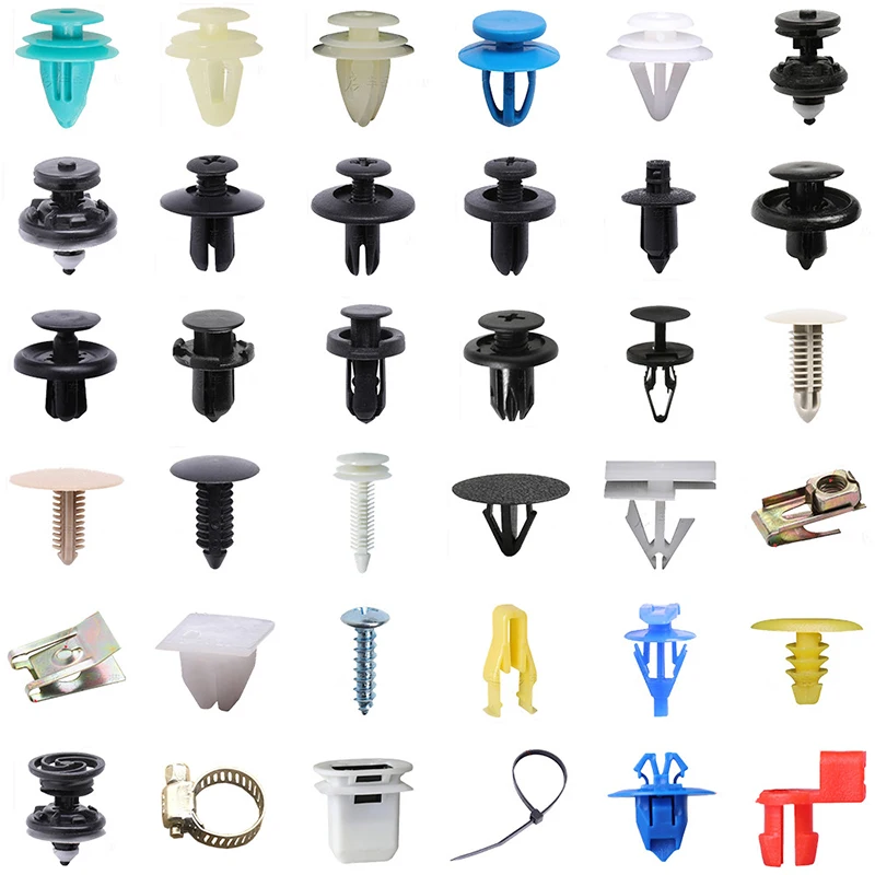 120PCS (8mm) Bumper Clps Retaner Auto Car Plastc Rvets Fastener