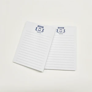 Professional Hotel Tear off A5 A6 Notepads Custom Logo Printed Conference Writing Note Pads for Real Estate Promotional Gifts