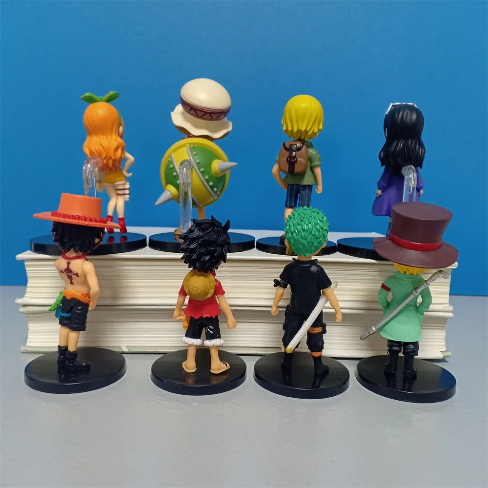 12 видов стилей Лидер продаж Аниме, одно украшение модели персонажа, одно украшение, Обезьяна D. Фигурка Луффи