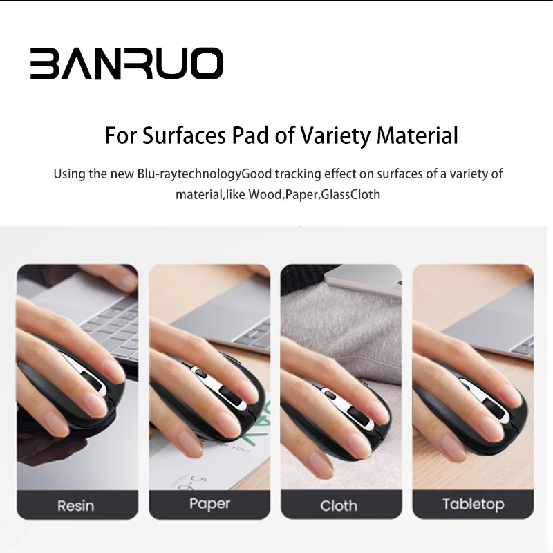 Новинка 2022, мышь с пользовательским логотипом, эргономичная мышь с кнопкой питания, игровая беспроводная мышь 2,4G