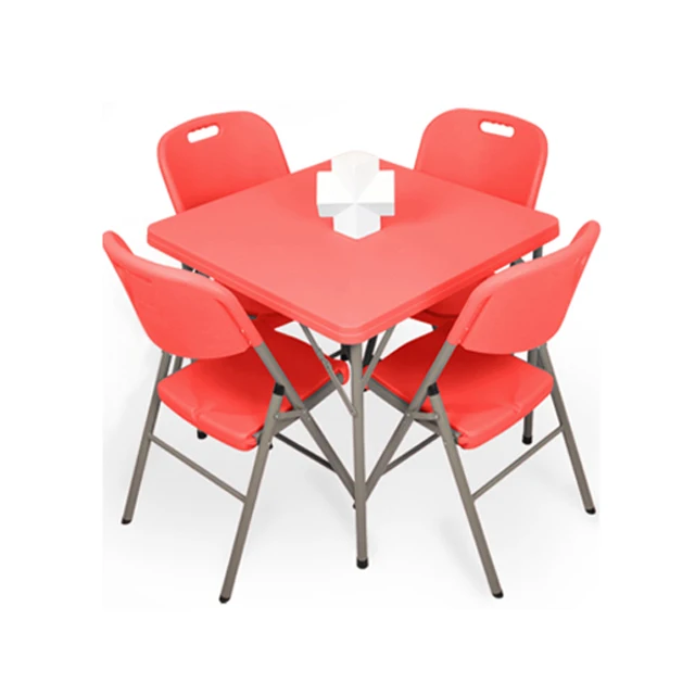 Лидер продаж на Amazon, Современный портативный квадратный пластиковый складной покерный стол