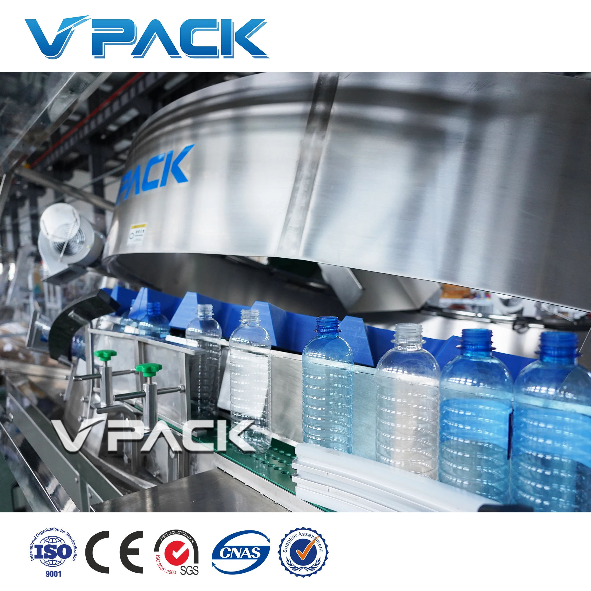 Empty Plastic Bagging Packing Machine/Pet Bottle Unscrambler/Maquina Empacadora De Bolsas De Botellas Vacias