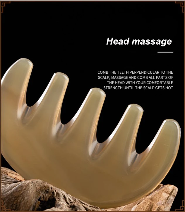 High Quality Gua Sha Hair Comb Head And Body Massage Comb Gua Sha