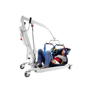 KSM-210 Patient transport with lift floor ceiling lift stretcher high quality hydraulic transfer patient lift