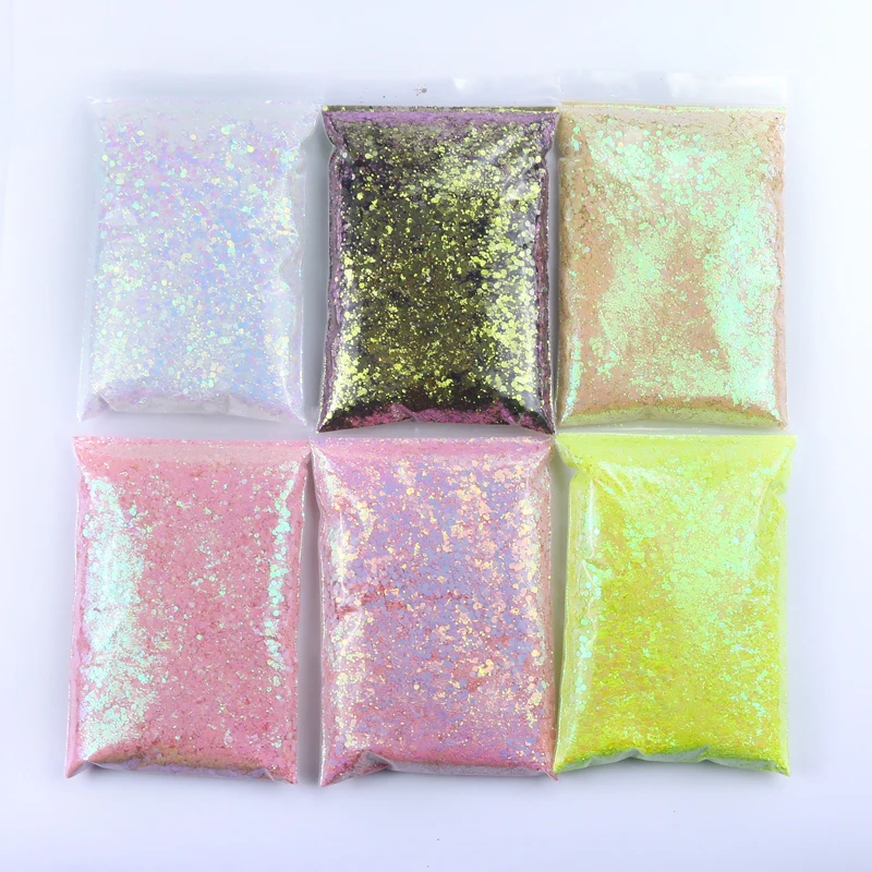 Light Blue Galaxy Chameleon Chunky Glitter Colour Shift Glitter Resin