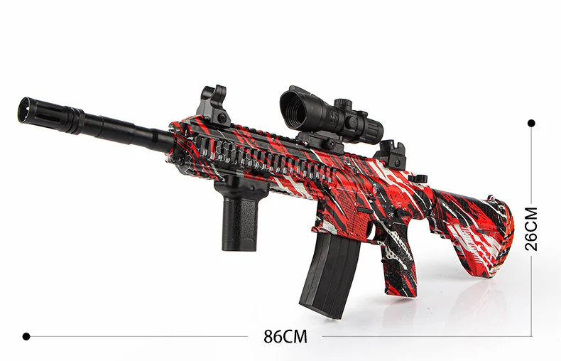 Armas de britado de sniper automáticas com balas - brinquedos para