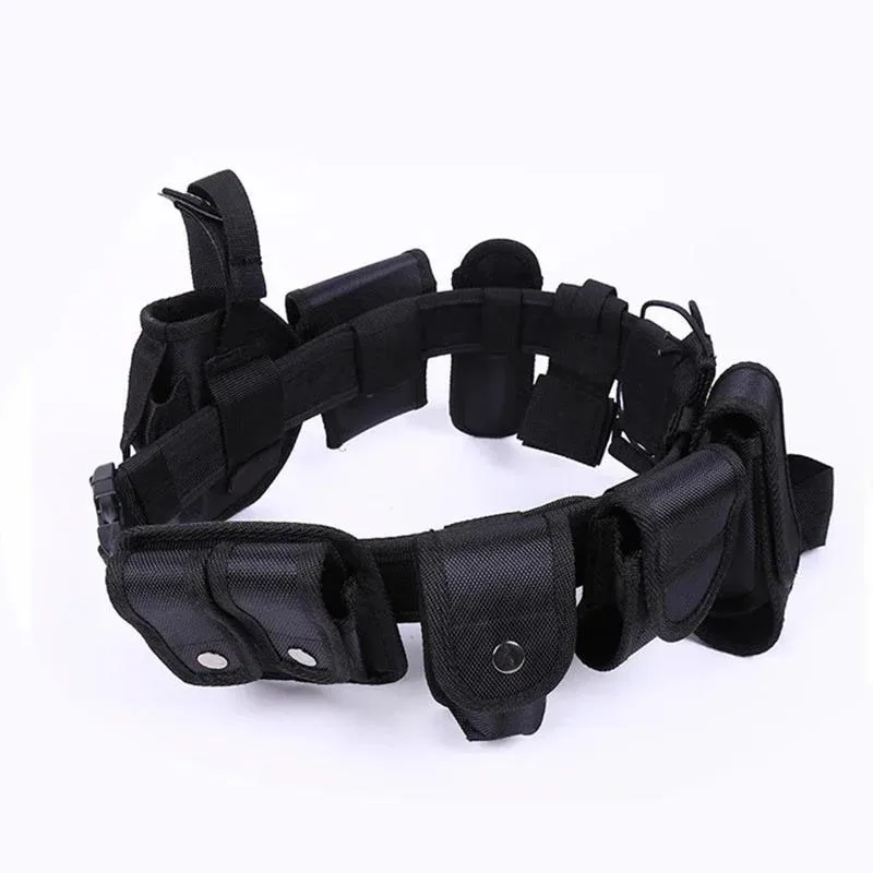 Lightweight Versatile Must-have Quick-release Buckle Heavy Duty Tactical Belt Adjustable Nylon Multifunctional Tactical Belt Set