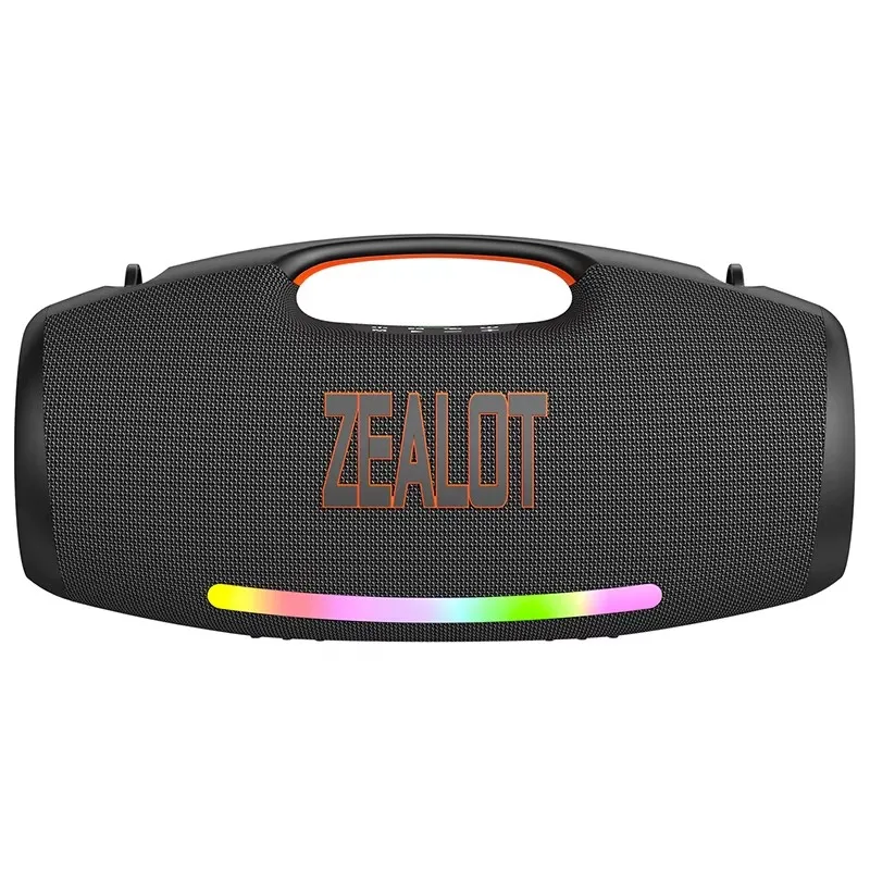 Caixa de Som Portátil ZEALOT S89 250W de Alta Potência com
