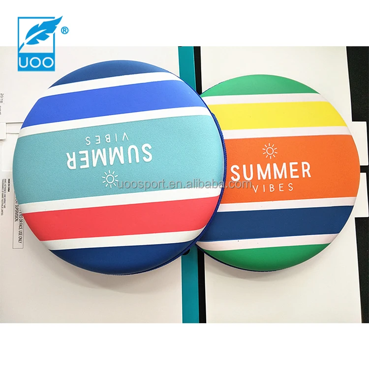Uoo Custom Neoprene Soft Frisbeed Pet Bite Resistant Flying Disc For