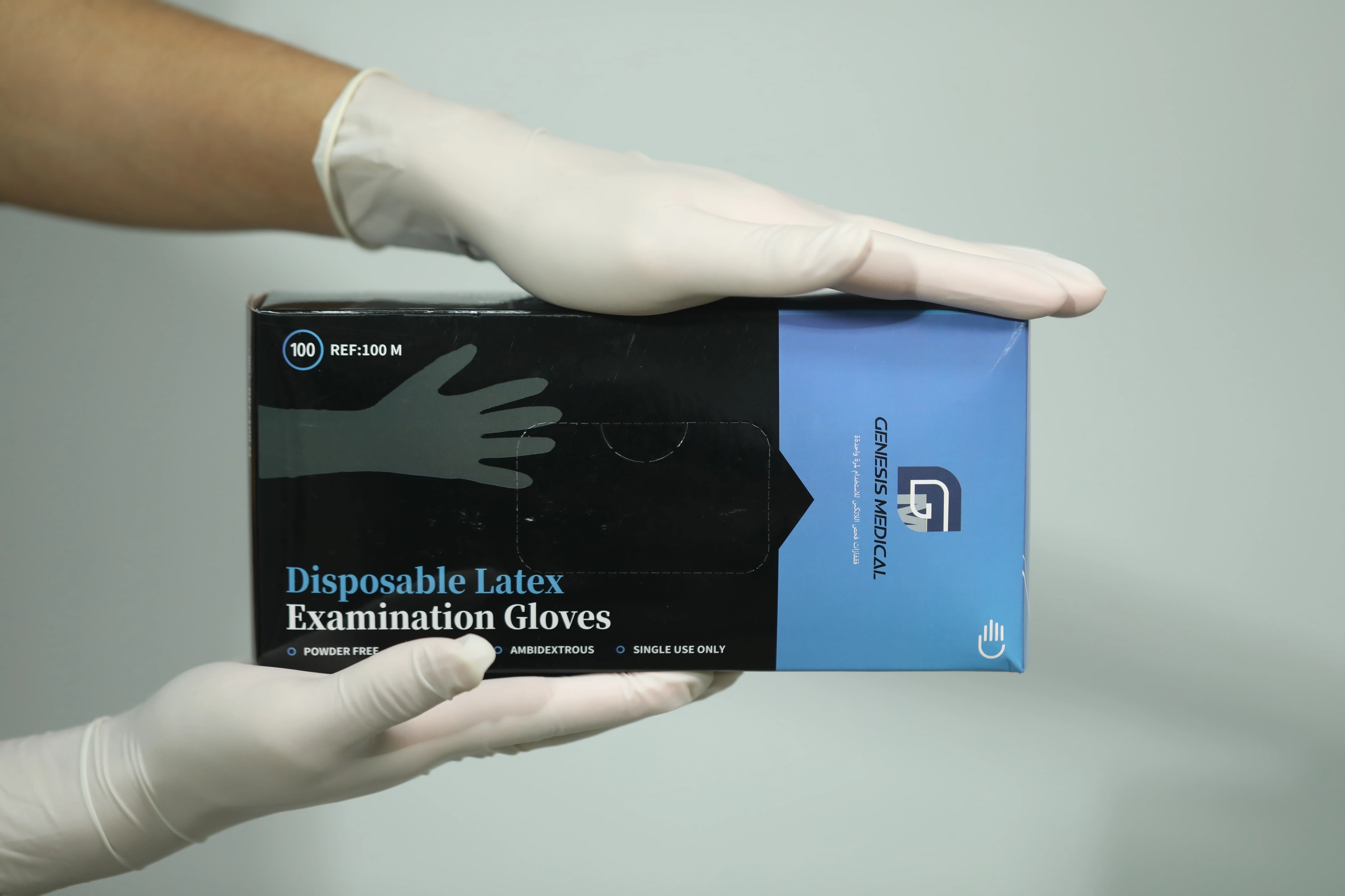 Лидер продаж, безопасные дешевые одноразовые белые латексные перчатки без порошка по низкой цене, оптом