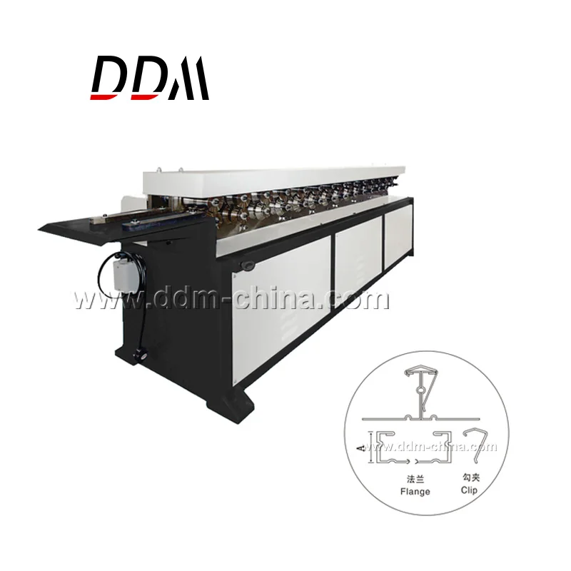 Ddm Factory Oem Tdc Flange Roll Forming Duct Production Machine With ...