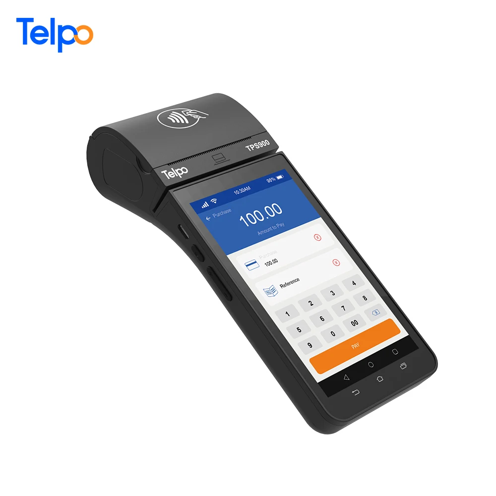 Telpo Tps900 Android 10,Банковский Терминал Eftpos Smart Pos Machine Для  Ресторана - Buy Eftpos Machine,Card Reader,Smart Pos Product on Alibaba.com