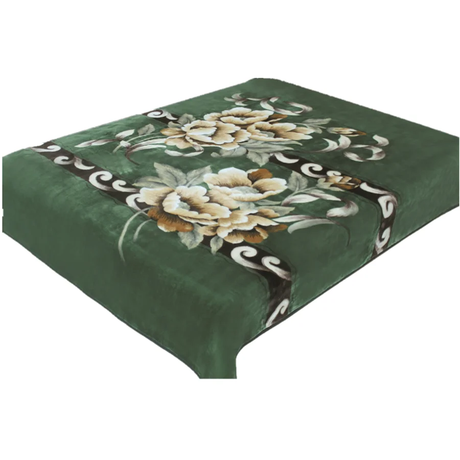 Latest Double Bed Designs 100 Polyester Fabric Wholesaler Pakistani Mink Blanket