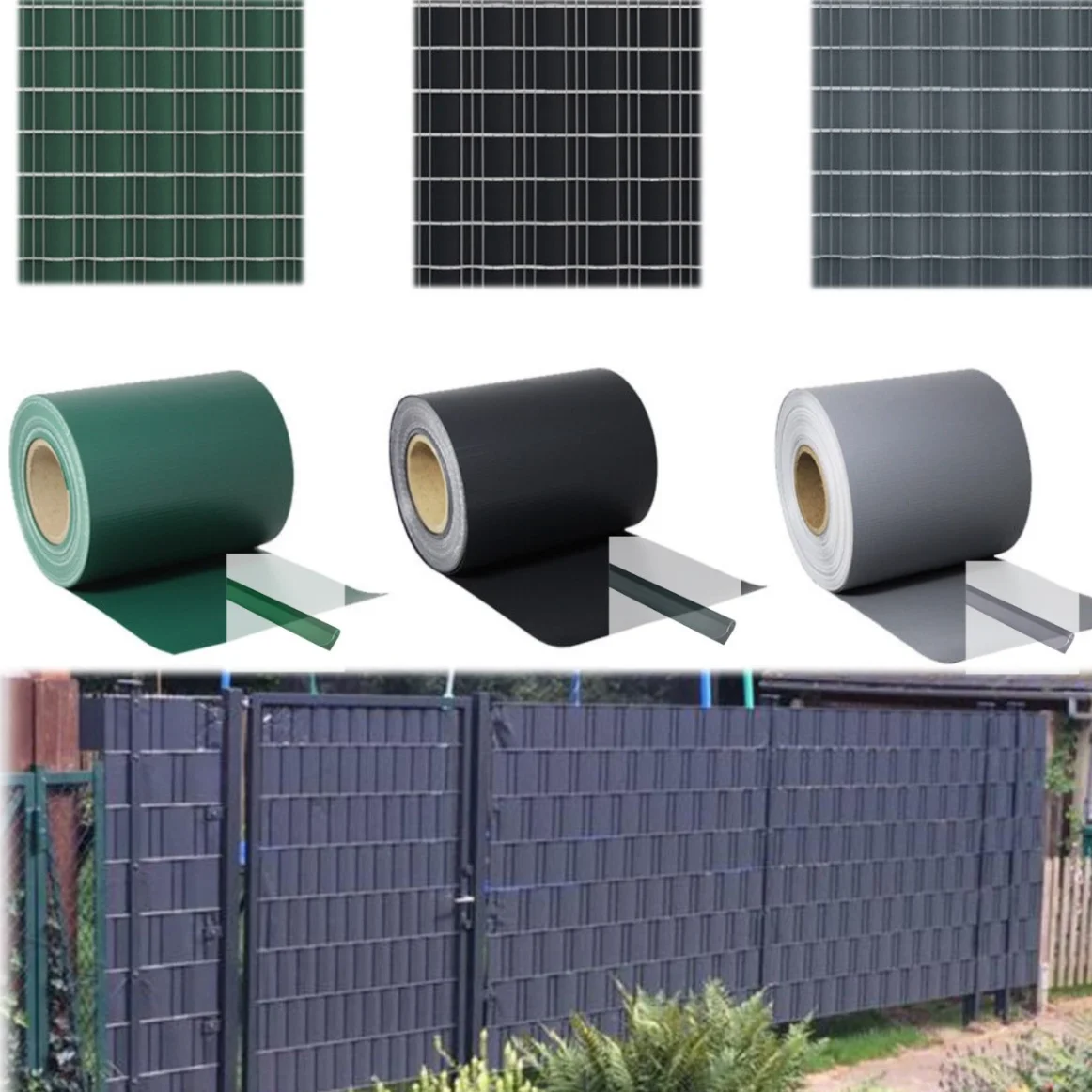 Liyuan Garten Pvc Sichtschutz Sichtschutzstreifen Sichtschutzfolie Fur