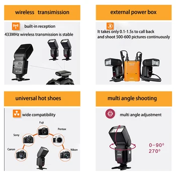 Digital Cameras Godox Tt520 Flash Light detail image