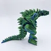 Blue and green godzilla 24cm