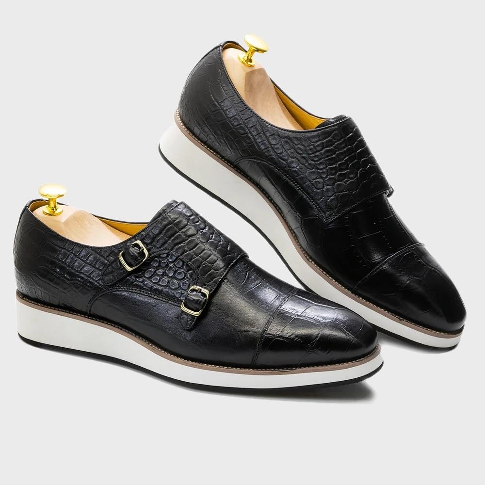 New Arrival Italian Handmade Casual Dress Men's Cow Leather Shoes Lace ...