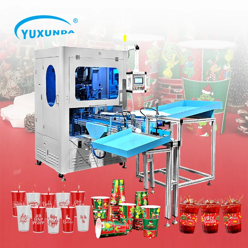 Yuxunda Digital Printing Direct to Cup Printing Machine for Cups Printer Price Color Offset Cup Logo Print Machine