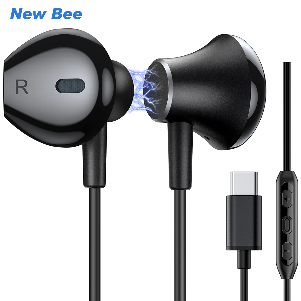 Earphone Accessories Wholesale Price Type-C Headphones Hifi