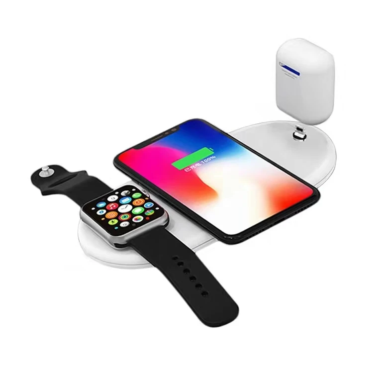 Móvil Inalámbrico Cargador Para Apple Cargador De Carga Conjunto De  Teléfono Móvil Auricular 3 En 1 Cargador Inalámbrico - Buy Cargador Móvil  Inalámbrico Para Cargador Apple Carga Rápida Un Conjunto De Puntas