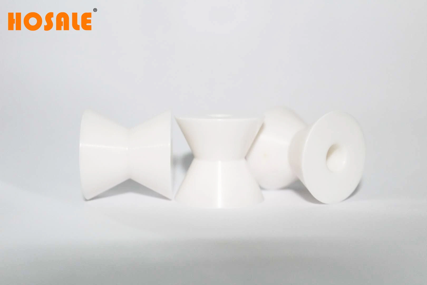 Endüstriyel Seramik İzolasyon 99 ZrO2 Zirkonya Seramik Tekerlek Tekstil Seramik Mekanik Tel Çekme Tekerleği