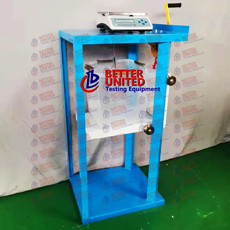 Aggregate Specific Gravity test Apparatus Bench Buoyancy Balance for Specific Gravity