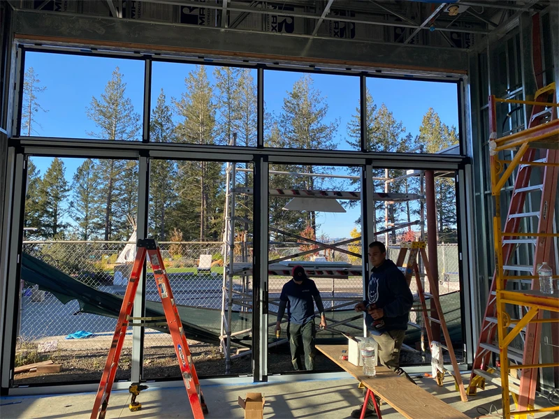 Villa Backyard Aluminium Tempered Glass House Winter Garden Sunroom