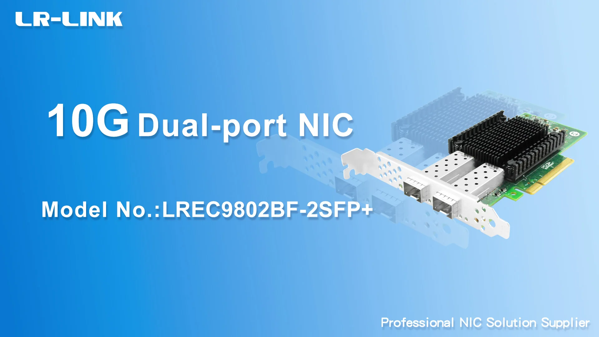 Lr-link Lrec9802bf-2sfp+ Pcie X8 Dual Sfp+ Port 10g Ethernet Lan Cards ...