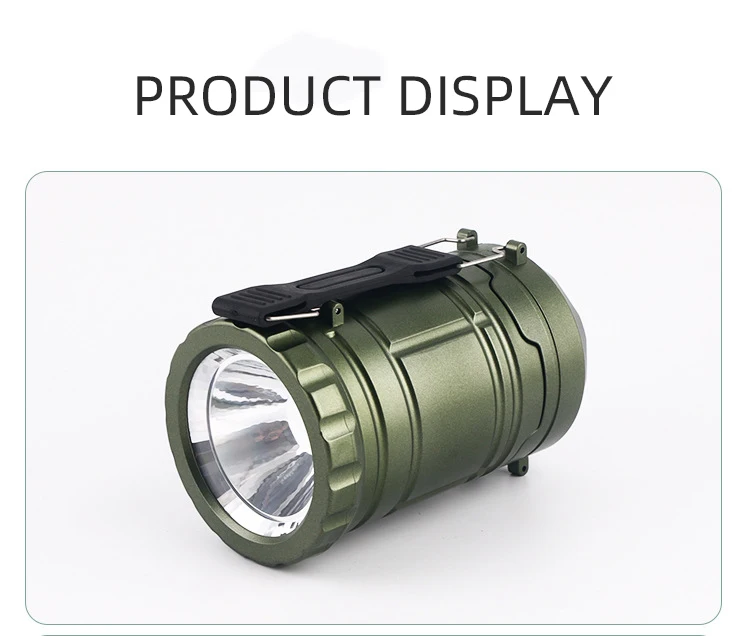 COB Telescopic Camping Tent Lamp Outdoor Emergency Portable LED Flashlight Strong Camping Lantern Light Lamp details