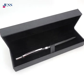 Wholesale Business Black Luxury Pen Set Custom Logo Metal Ballpoint Gift Pen Set with Box