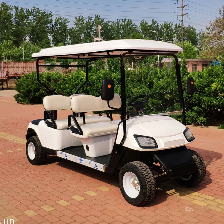 Shuncha 4 Seater Mini High Chassis Lead Acid Battery Operated Golf