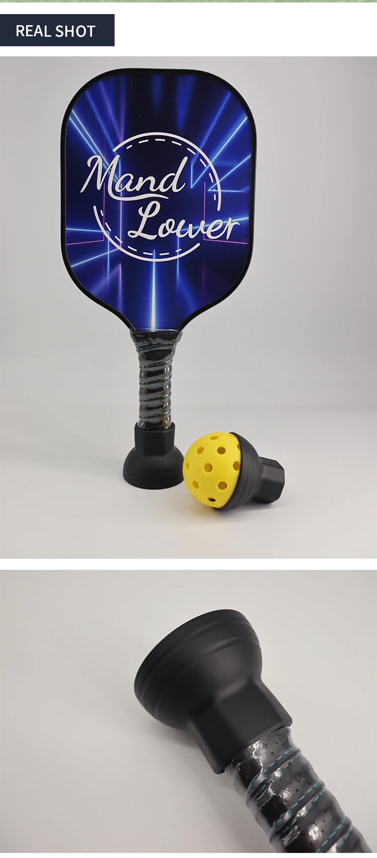 Melors Newly Upgraded Pickleball Ball Retriever Picker Upper Pickleball