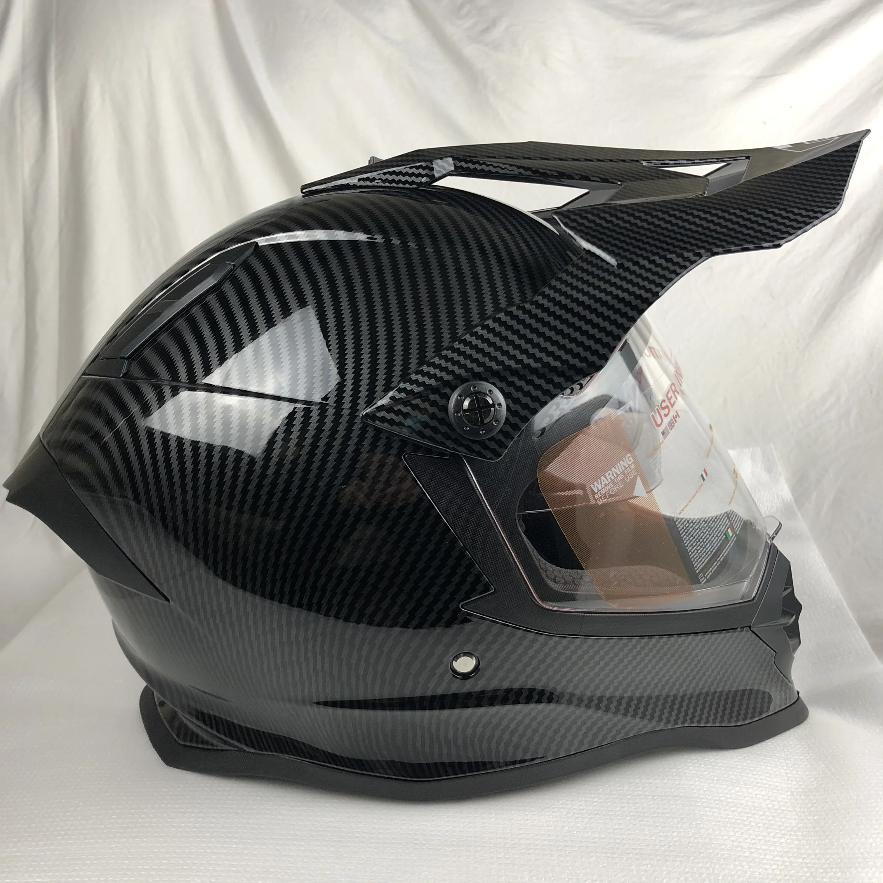 LVS DOT承認済み高品質ATVデュアルレンズオートバイヘルメット男性レースオートバイヘルメットcapacete casqueiro casque