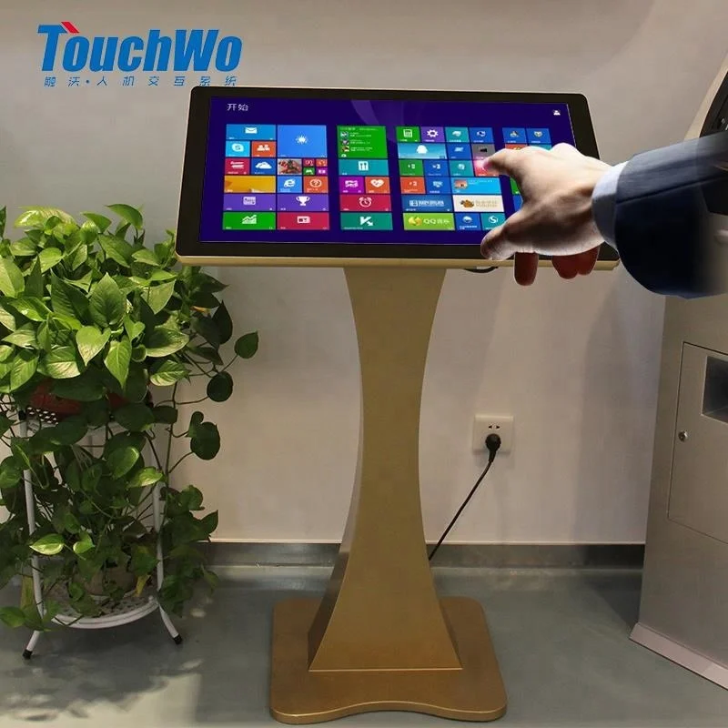 Touchwo High Quality Touch Monitor 32 43 49 55 65 Inch 2k / 4k Tft Lcd Capacitive Touch Screen for School and Meeting